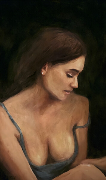 Painting titled "‘The Warmth Of Bein…" by William Oxer F.R.S.A., Original Artwork, Oil