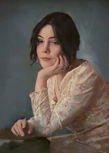 Painting titled "‘THE COMEBACK’" by William Oxer F.R.S.A., Original Artwork, Oil