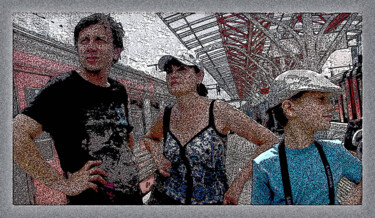Цифровое искусство под названием "семья  family н7" - Dima Wilms, Подлинное произведение искусства, Манипулированная фотогра…