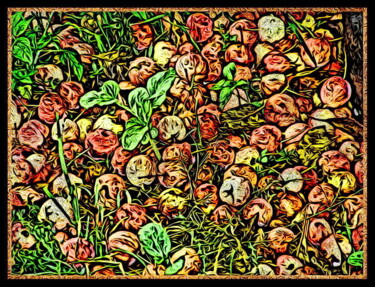Artes digitais intitulada "ягоды  berries 2" por Dima Wilms, Obras de arte originais, Fotografia Manipulada