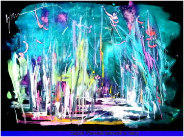 Arte digitale intitolato "ранней весной в лес…" da Dima Wilms, Opera d'arte originale, Acquarello