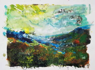 绘画 标题为“Scottish Highlands…” 由Wimvandewege, 原创艺术品, 丙烯