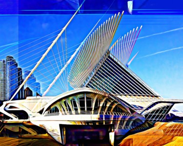 제목이 "Clatrava, Milwaukee…"인 미술작품 Wlad Safronow로, 원작, 디지털 페인팅