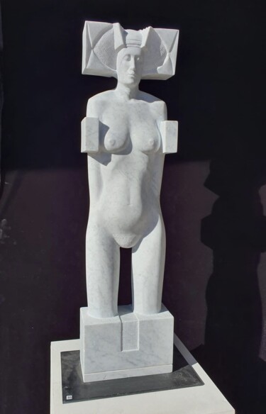 Rzeźba zatytułowany „PRIMAVERA” autorstwa Wojciech Pietranik, Oryginalna praca, Kamień