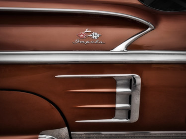Photography titled "Impala Chrome 2" by Patrick O'Brien, Original Artwork, Digital Photography