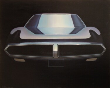 Peinture intitulée "Pontiac" par Xavier Froissart, Œuvre d'art originale, Huile