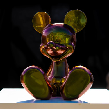 Скульптура под названием "Mickey Assis Color…" - Xavier Wttrwulghe, Подлинное произведение искусства, Смола