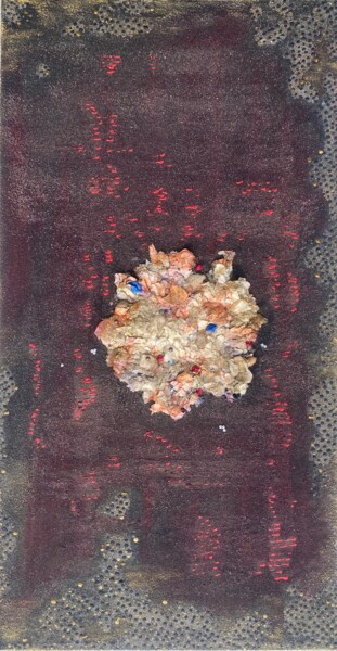 绘画 标题为“Cabochon calcitique” 由Xirkys, 原创艺术品, 丙烯