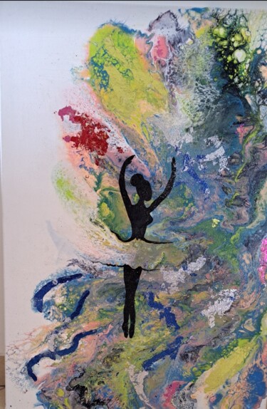 "Ballerina" başlıklı Tablo Yael Olga Benin tarafından, Orijinal sanat, Akrilik