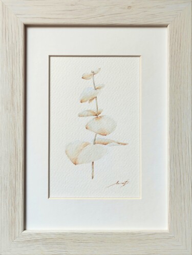Schilderij getiteld ""Eucalyptus"" door Yana Dulger, Origineel Kunstwerk, Aquarel