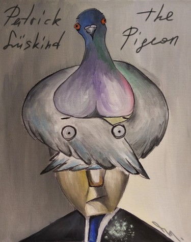 Картина под названием "The Pigeon" - Yanka, Подлинное произведение искусства