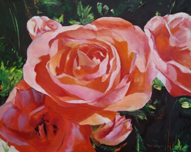 "Morning Rose" başlıklı Tablo Yanis Salimov tarafından, Orijinal sanat, Petrol