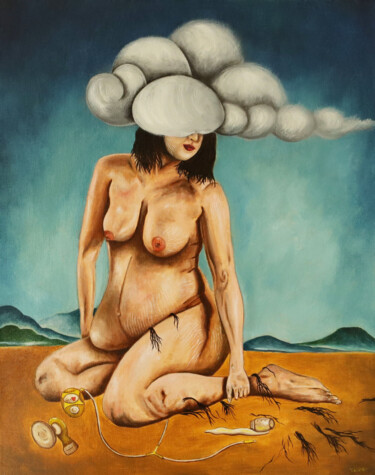 "Dearest Mom" başlıklı Tablo Yannis Noelle C. tarafından, Orijinal sanat, Petrol