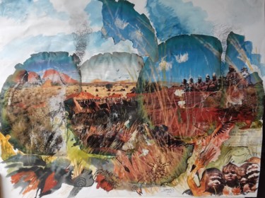 Kolaże zatytułowany „les dunes sont des…” autorstwa Yanosky, Oryginalna praca, Kolaże