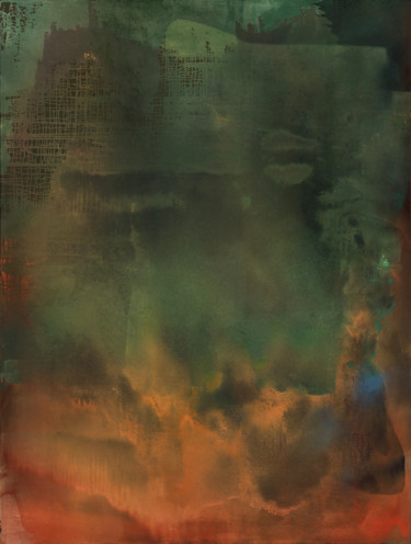 Картина под названием "The Oracle X" - Yari Ostovany, Подлинное произведение искусства, Масло