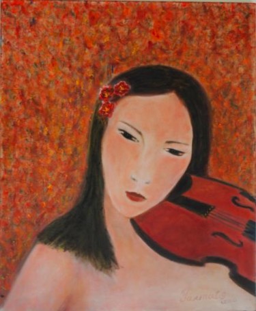 Peinture intitulée "Romance" par Margarita Yarmats, Œuvre d'art originale