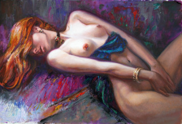 Картина под названием "Aspiration" - Yaseneva Svetlana, Подлинное произведение искусства, Масло