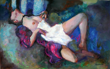 Painting titled "Passion" by Yaseneva Svetlana, Original Artwork, Oil