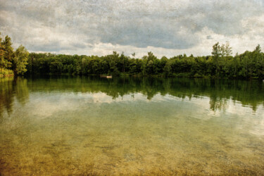 Photography titled "Lake time" by Yasmina Baggili, Original Artwork, Digital Photography