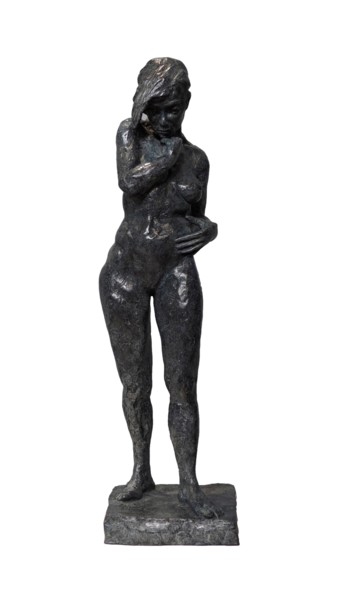 Скульптура под названием "Amandine" - Ybah, Подлинное произведение искусства, Смола