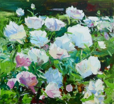 Картина под названием "Rose Marie Lins" - Yehor Dulin, Подлинное произведение искусства, Масло