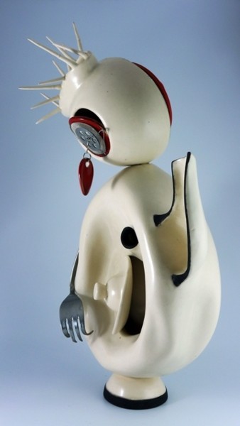 "Teapot" başlıklı Heykel Yeşim Bayrak tarafından, Orijinal sanat, Seramik