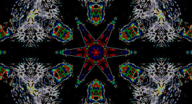Arte digital titulada "Étoile morte" por Yog-Sothoth, Obra de arte original, Trabajo Digital 2D