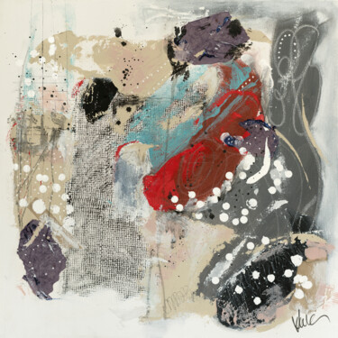 Коллажи под названием "Ecuestre" - Yolanda Luna, Подлинное произведение искусства, Акрил Установлен на Деревянная рама для н…