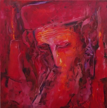 Painting titled "hassidonfire.jpg" by Yom Tov, Original Artwork