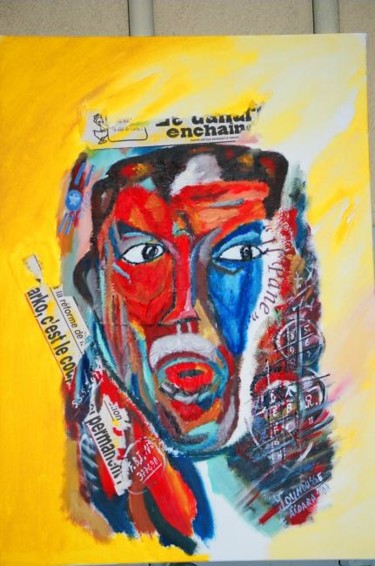 Peinture intitulée "00030021.JPG" par Younousse Aidara, Œuvre d'art originale