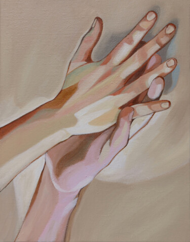 Pintura titulada "Take my hand" por Young Park, Obra de arte original, Acrílico