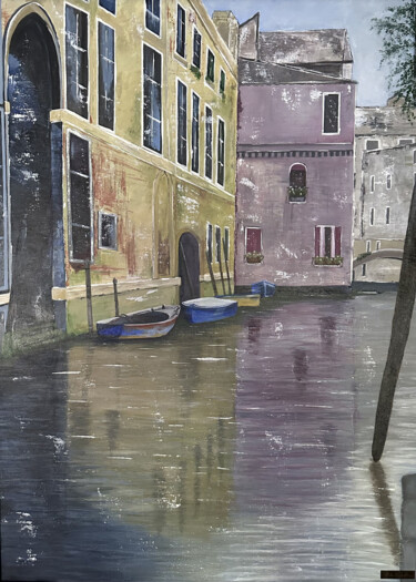 Peinture intitulée "Venice in my heart" par Yulia Orekhova, Œuvre d'art originale, Acrylique