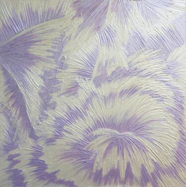 Painting titled "Lilac Flares" by Yuliya Trubacheva, Original Artwork, Acrylic
