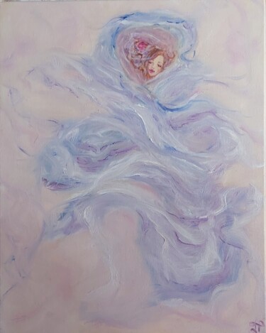 Malerei mit dem Titel "Fairy dream" von Julia Tokar (Jt), Original-Kunstwerk, Öl