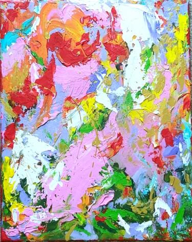 Pintura intitulada "My colorful world" por Julia Tokar (Jt), Obras de arte originais, Acrílico