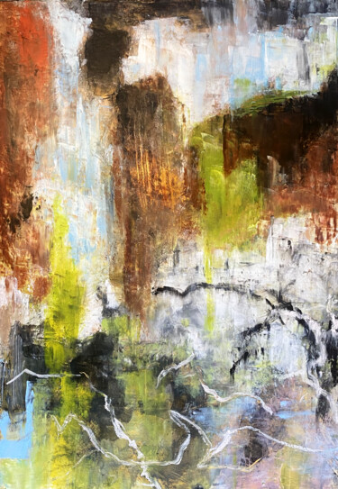 Painting titled "Alcantara" by Yūrei, Original Artwork, Oil