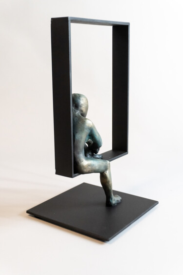 Скульптура под названием "***WINDOW IV***" - Yuriy Kraft, Подлинное произведение искусства, Глина