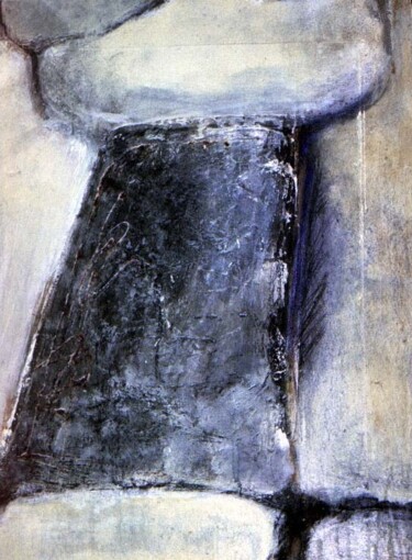 Картина под названием "Maya 2" - Yvan Rouviere, Подлинное произведение искусства, Акрил Установлен на Деревянная рама для но…
