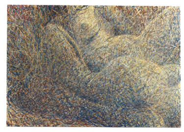 Peinture intitulée "femmes allongées" par Dubau, Œuvre d'art originale, Acrylique