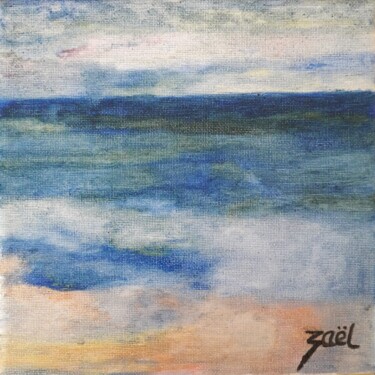 Pittura intitolato "BERCK PLAGE UN 24 D…" da Zaël, Opera d'arte originale, Olio