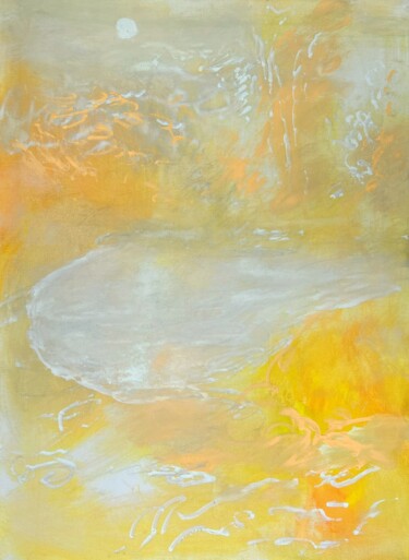 Картина под названием "Summer Landscape" - Zakhar Shevchuk, Подлинное произведение искусства, Масло Установлен на Деревянная…