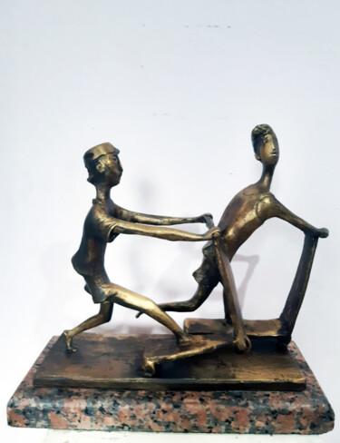 Sculpture intitulée ".Formula 2016 year…" par Zakir, Œuvre d'art originale, Bronze