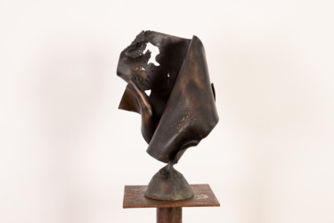 Sculpture titled "Elément 2" by Antonio Zamariola, Original Artwork, Metals