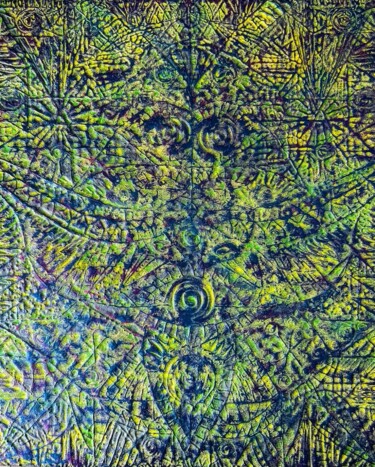 Картина под названием "Семя Мира" - Зария Рай, Подлинное произведение искусства, Акрил