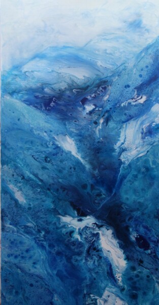 Painting titled "Glacier" by Zdenka Palkovic, Original Artwork, Other