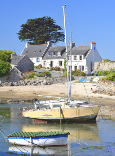 Photographie intitulée "île de Batz / 2" par Zeroual Vincent, Œuvre d'art originale, Photographie numérique