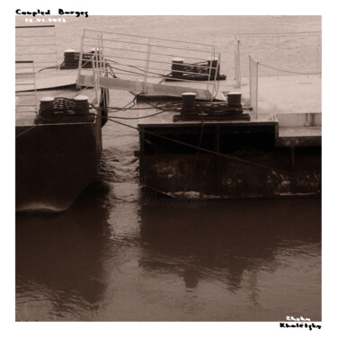 Photography titled "Coupled Barges" by Zheka Khalétsky, Original Artwork, Non Manipulated Photography