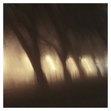 Fotografie getiteld "Night Embankment (D…" door Zheka Khalétsky, Origineel Kunstwerk, Niet gemanipuleerde fotografie