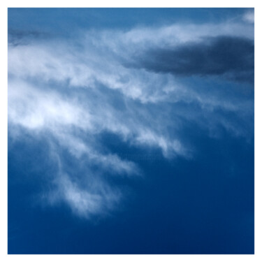 Photographie intitulée "LXV (blue)" par Zheka Khalétsky, Œuvre d'art originale, Photographie non manipulée