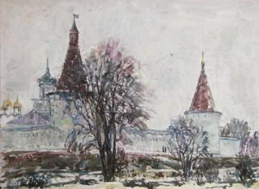 Painting titled "Tomorrow spring" by Juliya Zhukova, Original Artwork, Oil